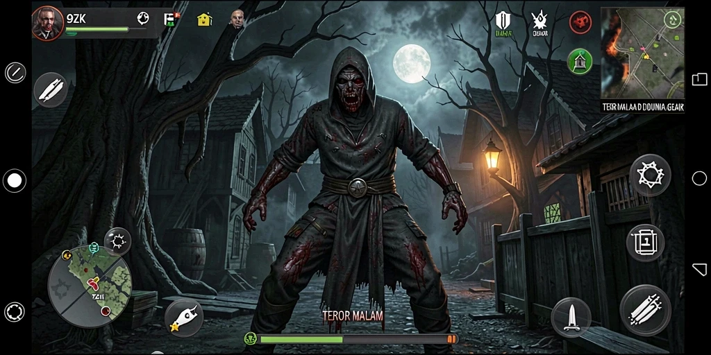 Gameplay seram dan menegangkan di 9ZK.