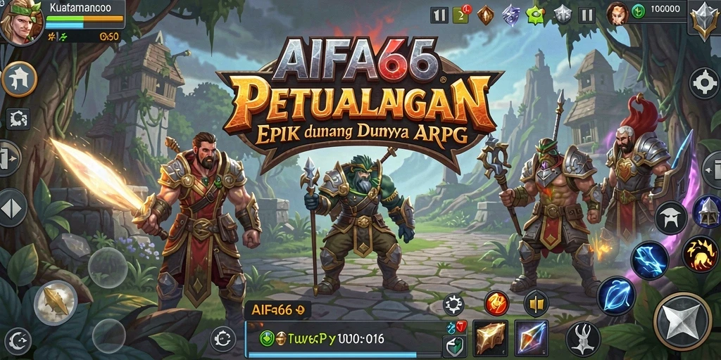 Gameplay ARPG AIFA66 yang mendebarkan dan menarik.