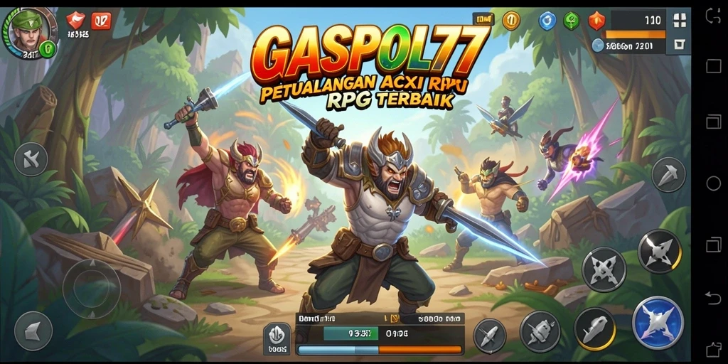 Tampilkan aksi mendebarkan dalam gameplay GASPOL77.