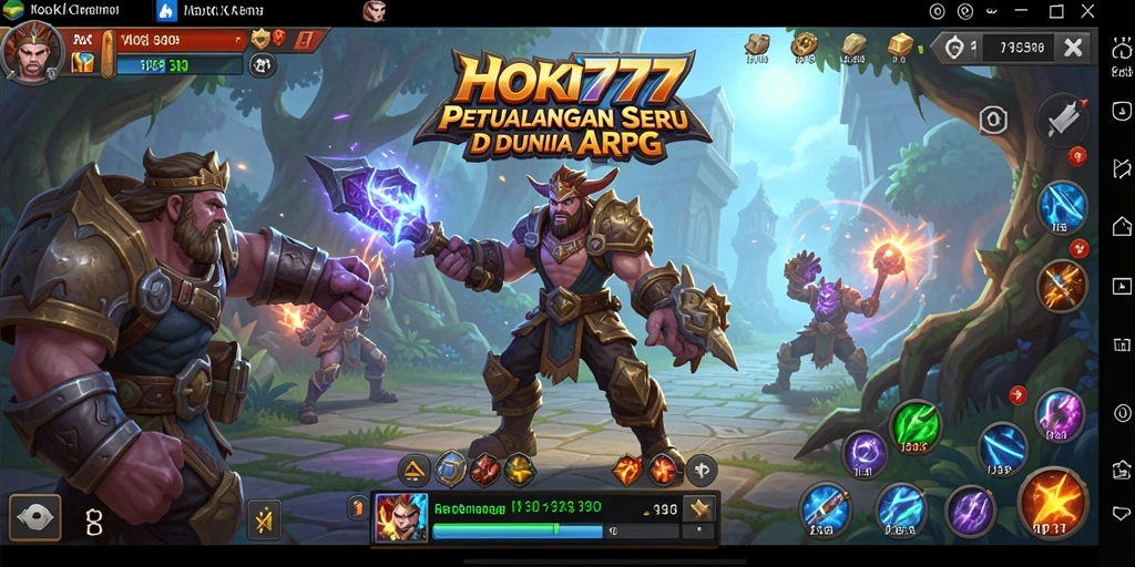 Tampilan gameplay HOKI777 yang memukau dan mendebarkan.