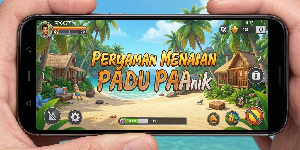 Tampilan gameplay menarik dari RP6677 dengan keseruan Match-3.