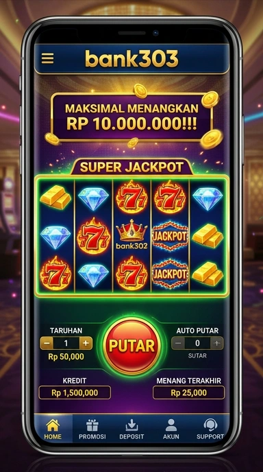 Proses pengunduhan yang cepat dan aman melalui aplikasi bank303.